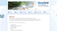 Desktop Screenshot of kneipp-verein-nms.de